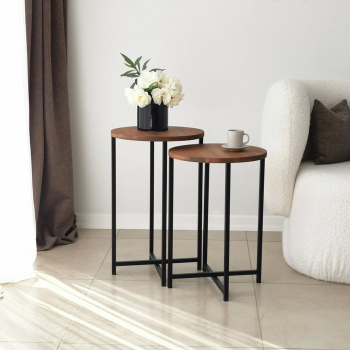 Hanah Home Neta Set - Oak Hanah Home Neta Set - Oak